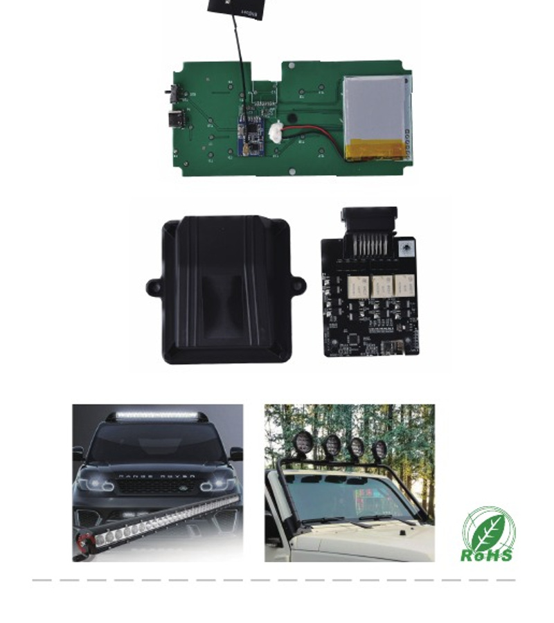 车载八路开关控制器产品图片